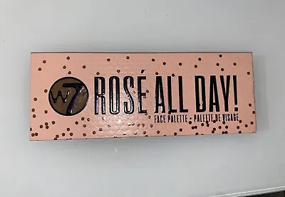 W7 Rosé All Day Face Palette — RRP £7.95 • £4.99