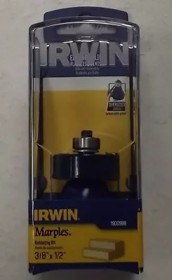 IRWIN 1900988 3/8  X 1/2  Carbide Tipped Rabbetting Router Bit • $14