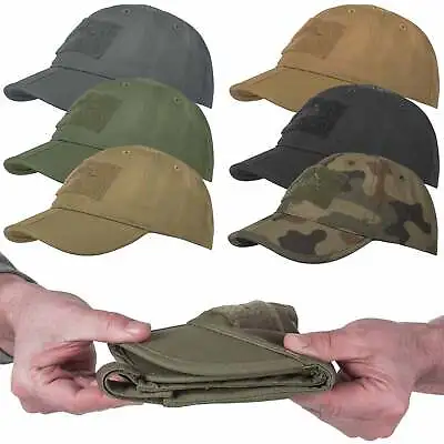 Helikon Folding Baseball Cap Military Airsoft Ripstop Breathable One-Size • £12.95