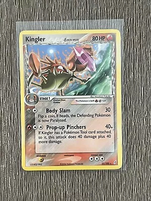 Pokemon Crystal Guardians Kingler 022/100 Rare. • $9.70