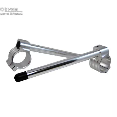 33MM Universal Clip On Ons Fork Handlebars Handle Bar For Cafe Racer Motorcycle • $40.72