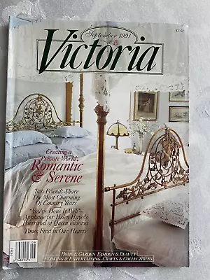 VICTORIA Magazine Sept. 1991 Vll 5 #9 Very Good Condition. Helen Hayes Article. • $20