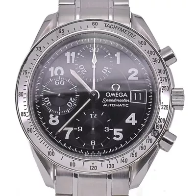 OMEGA Speedmaster 3513.52 Chronograph Date Black Dial Automatic Men's B#128946 • $1539.30