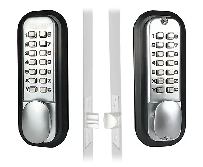 All Weather Mechanical Keyless Combination Latch Door Lock With Double Keypads • $104.99