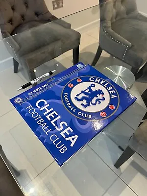 100% Official Chelsea Football Club A4 Hardback Notebook - NEW • £3.49