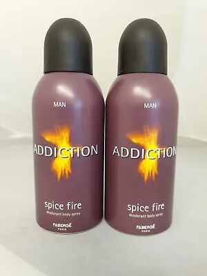 Vintage Addiction Spice Fire Deodorant Body Spray X 2 • £50