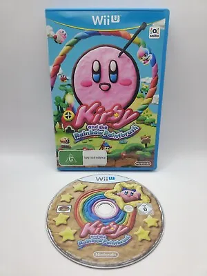 Kirby And The Rainbow Paintbrush Nintendo Wii U AUS PAL Game • $36.99