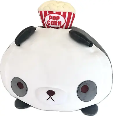 JUMBO Yamani Mogu Panda With Popcorn Hat 17” Large Bear Plush Mochi Kawaii NWT • $27.96