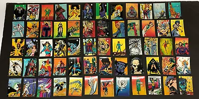 1987 Marvel Series 2 History Of X-MEN Vending Stickers Partial Set 60/75 NRMT/MT • $150