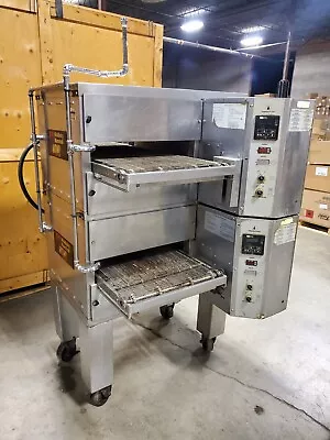 MIDDLEBY MARSHALL MODEL NO PS624E WOW Double Stack Pizza Conveyor Oven 3PH • $11000