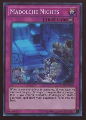 Yugioh Madolche Nights #LTGY-EN076 Unlimited Super Rare • $2.29