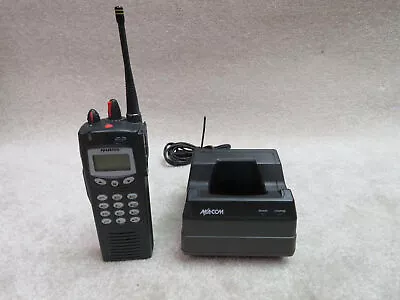 Ma-com Harris P7100 Ip 2 Way Radio With Desktop Charger MACOM - No Battery. • $149.99