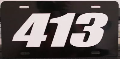 413 Engine Size License Plate Fits Dodge Plymouth Mopar • $18.95