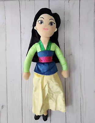 TY Disney Princess Mulan Heroine Sparkle Plush Doll 16  Stuffed Toy 2021 • $8