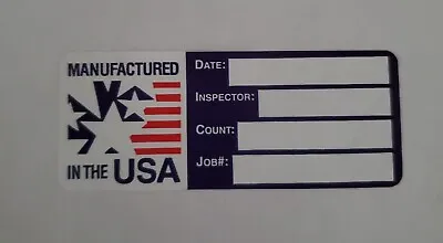 MADE IN USA Sticker Labels - 1000 Per Roll - 1-1/4  X 3-1/8  • $12.95