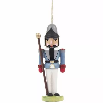 Nutcracker Sentry Dregano German Tree Ornament Gray - Made In Germany • $24.99