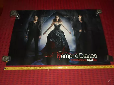 The VAMPIRE DIARIES Poster 2013 CWTV Now Television Series 36 X24  Bedroom Wall • £19.25