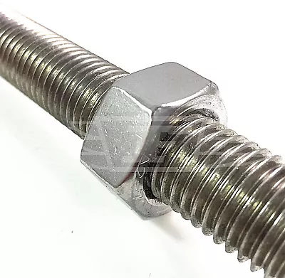 £139.29 • Buy M6 M8 M10 M12 M16 M20 A2 Stainless Steel Din 976 Left Hand Threaded Bar Stud Rod