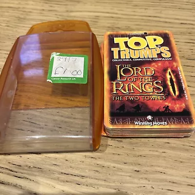 Lord Of The Rings The Two Towers Top Trumps • £1