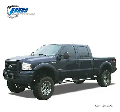 Pocket Bolt Fender Flares Fits Ford F-250 F-350 Super Duty 99-07 Paintable  • $265.05