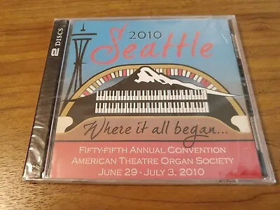 2010 Seattle ATOS Convention CD Wurlitzer Theatre Pipe Organ And More • $19.99