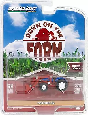 Down On The Farm Series 8 48080-A 1950 Ford 8N With Loader 1:64 Diecast • $19.99