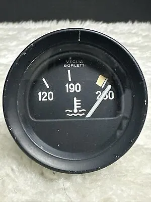 Fiat 124 Spider • Original Water Temperature Gauge. Veglia Borletti • $19.99