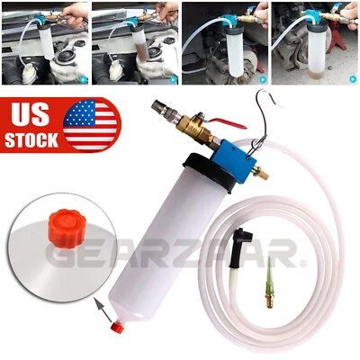 $13.99 • Buy Car AUTO MOTOR Vacuum Brake Bleeder Tank Fluid Oil Change Pump Oil Tool US 