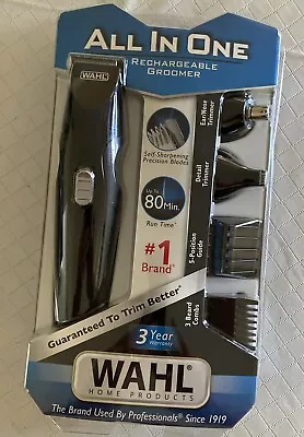 WAHL ALL-IN-1 Nose Ear Body Beard RECHARGEABLE GROOMER Precision Blade Trimmer • $56.20