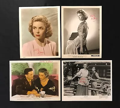 Dorothy Mcguire Autographed Photos Lot Of 4  Old Yeller    Claudia And David  • $22.33