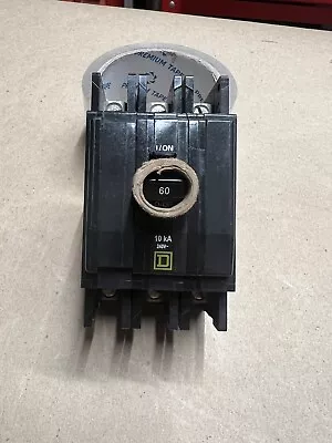 New Circuit Breaker Square D QOU360 60 Amp 3 Pole 240V • $135