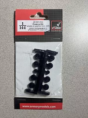 1/144 ARMORY AR AW14504 Concorde Wheels W/ Weighted Tires Early • $14.99