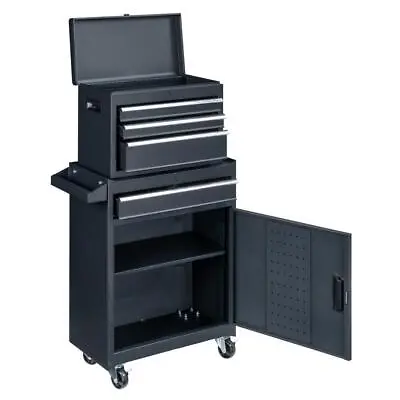 4-Drawer Rolling Tool Chest With Drawers & Handle Tool Organizer • $99.99