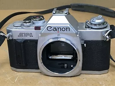 Canon AV-1 35mm Film Camera (Untested For Spares)  • £32.90