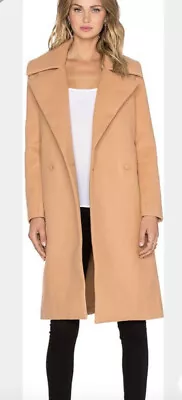 C/MEO COLLECTIVE No Limit Camel Coat Jacket Size M #31086 • $110