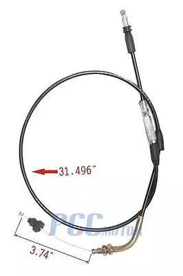 31  Throttle Cable For 50cc 125cc 150cc ATV Quad Go Kart 31 Inches GY6 H CB35 • $9.99