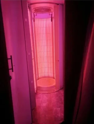 Tansun Symphony Sunbed 48 Tube Standup Tanning Sun Bed Commercial Home Use • £1200