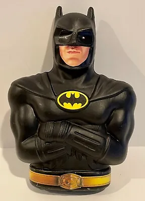 NEW VINTAGE 1989 Batman The Movie DC Comics Michael Keaton Cereal Bank • $14.99