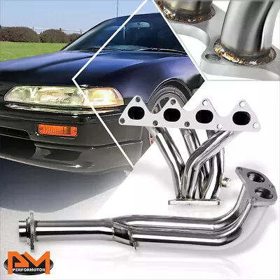 For 90-91 Acura Integra B18/B18B Stainless Steel 4-2-1 Exhaust Header Manifold • $73.89
