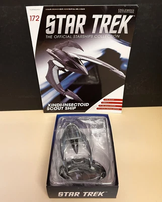 £15 • Buy Eaglemoss: Star Trek Starships Collection #172 XINDI-INSECTOID SCOUT SHIP + Mag
