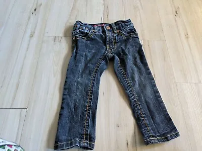 $6.75 • Buy Freestyle Revolution Girl Toddler Jeans 2T Toddler Denim Pants