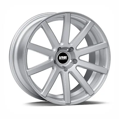 (1) 19  VMR Wheels V702 19x9.5 Et22 Rear | 5x120 72.6mm Bore | Hyper Silver • $102.74