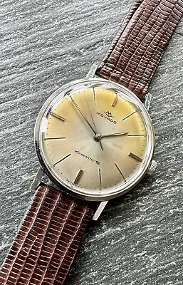 RARE VINTAGE MOVADO KINGMATIC S’ REF:19151 AUTOMATIC MEN WRISTWATCH C:1960-70’s • $53.46