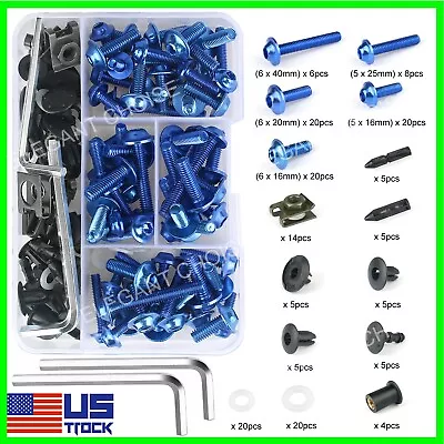 Complete Fairing Bolts Screws Kit Fit For Kawasaki Ninja EX250/250R 300R 400R • $21.99