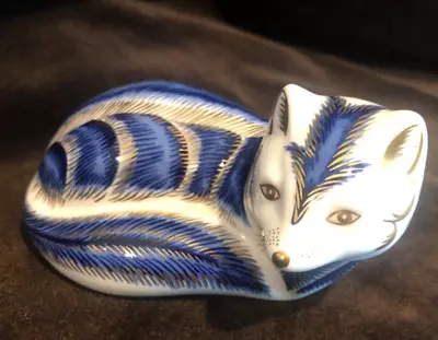 £108.87 • Buy Royal Crown Derby English Bone China Arctic Fox Figurine  2.5  Tall