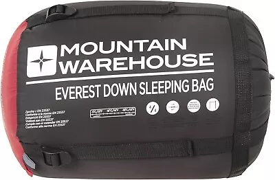 Mountain Warehouse Everest Down Down Sleeping Bag RRP £279.99 • £139.95