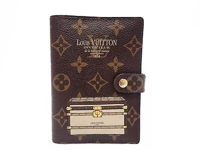 Louis Vuitton Monogram Agenda PM Day Planner Cover Diary Trunk R20028 Browns • $260.66