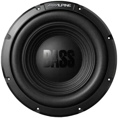 Alpine W10S4 10  750 W Peak 250 Watt RMS 4-Ohm Car Audio Subwoofer 10 Inch Sub • $79.99