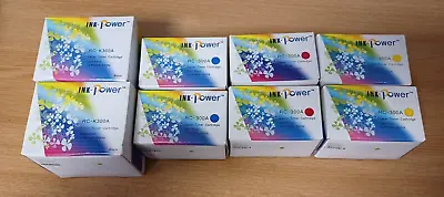 8 Ink Power Toner Cartridges For Samsung CLP300 CLP300N Expired SK032 CC 06 • £34.99