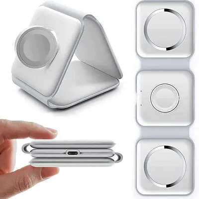 3in1 Foldable Wireless Charger Magnetic Fast Charging Pad IPhone Airpods Watch • $32.99